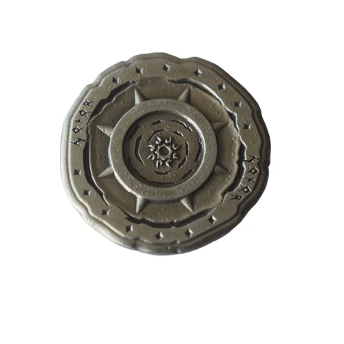 Factory Custom Engraving Logo Metal Crafts Commemorative Souvenir Challenge Antique Old Lucky Round Coin for Gift