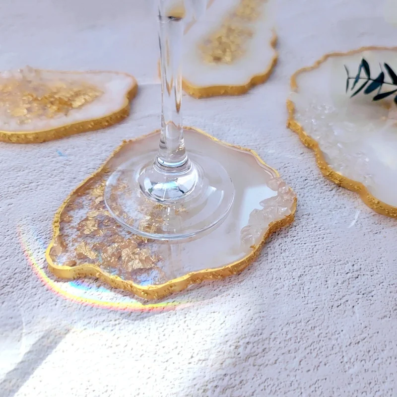 Формы для эпоксидной смолы нестандартные формы подставки под горку силиконовые литья Агат