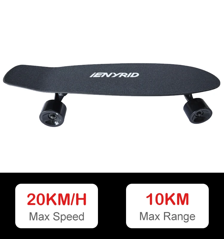 
Fashional Cheap Skate Board Remote Control 350W 20KM/H Small Fish Board skateboard for Teens 