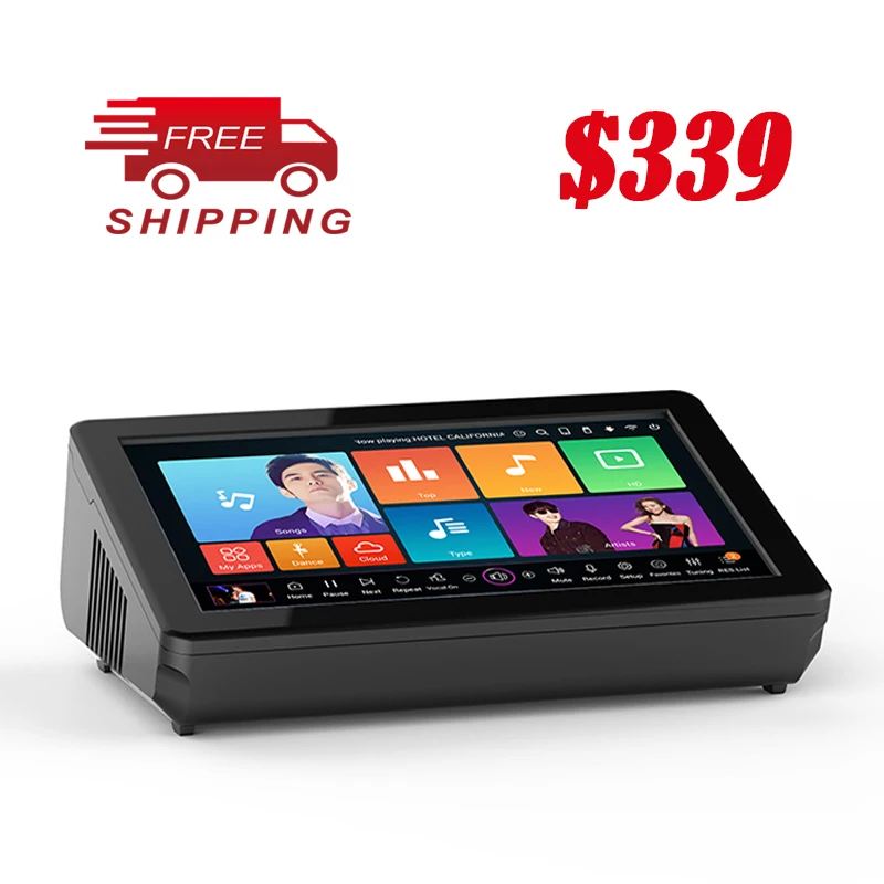 Караоке Бесплатная доставка игровой автомат все в одном jukebox сенсорный портативный китайский завод