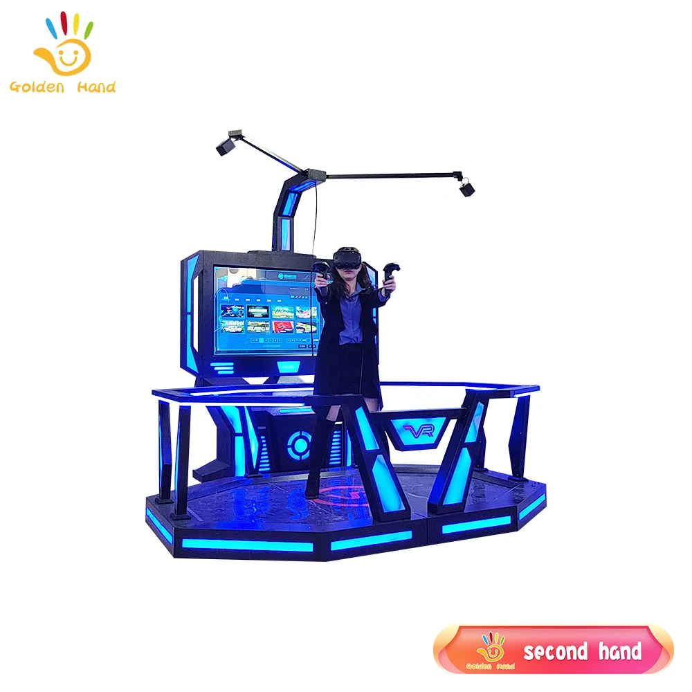 Second Hand Vr Simulator Single Player  Interaction Vr Walking Space Middle Stage Theme Park