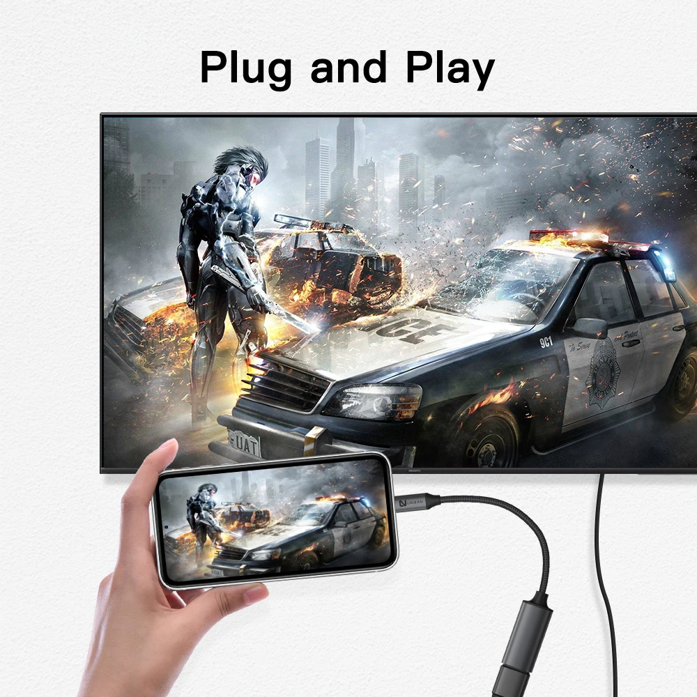 Высокое качество ноутбук USB Type-C к HDMI адаптер кабель для зарядки мобильного телефона USB Type-C к Hdmi конвертер