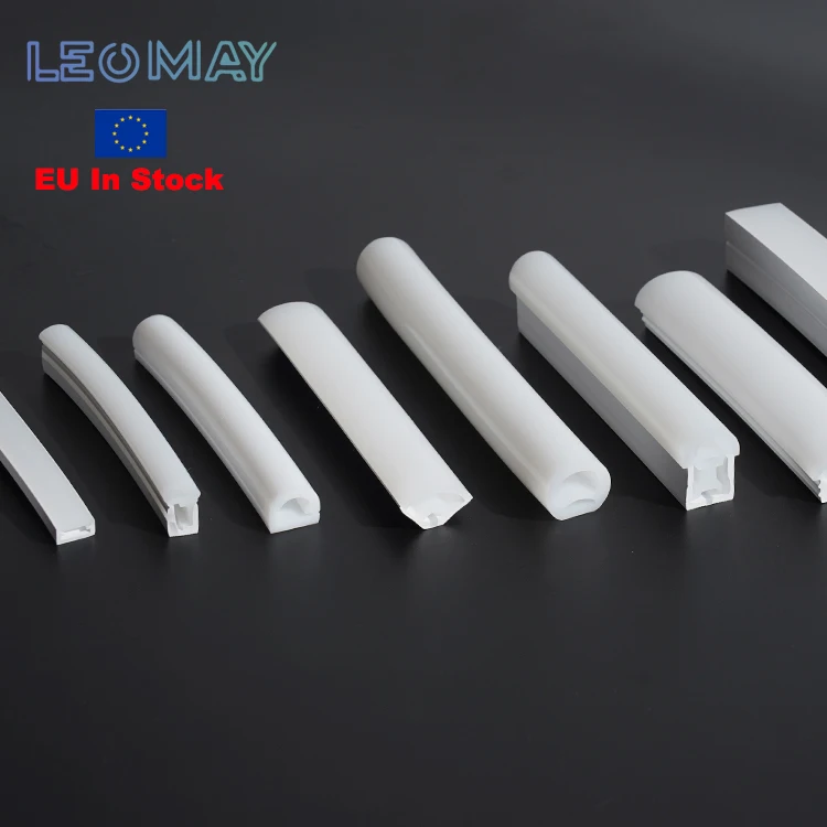 Flex Silicone Neon Tube IP65 Waterproof LED Flexible Profile with 8mm DC 12V DC 24V Led Neon Light