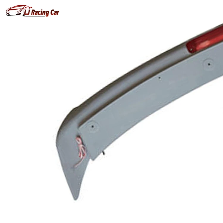Car Accessories Rear Trunk Lip  Spoiler Wing Cover With Light Rear Tail Wing Cover Decoration  For Honda Civic 2008-2011