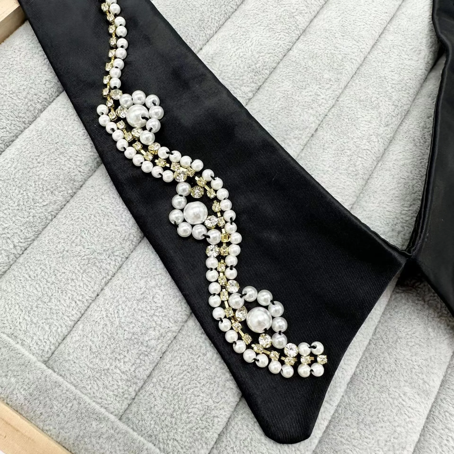 SHANGJIN Fashion fashion beading women collar luxury beaded neckline collar