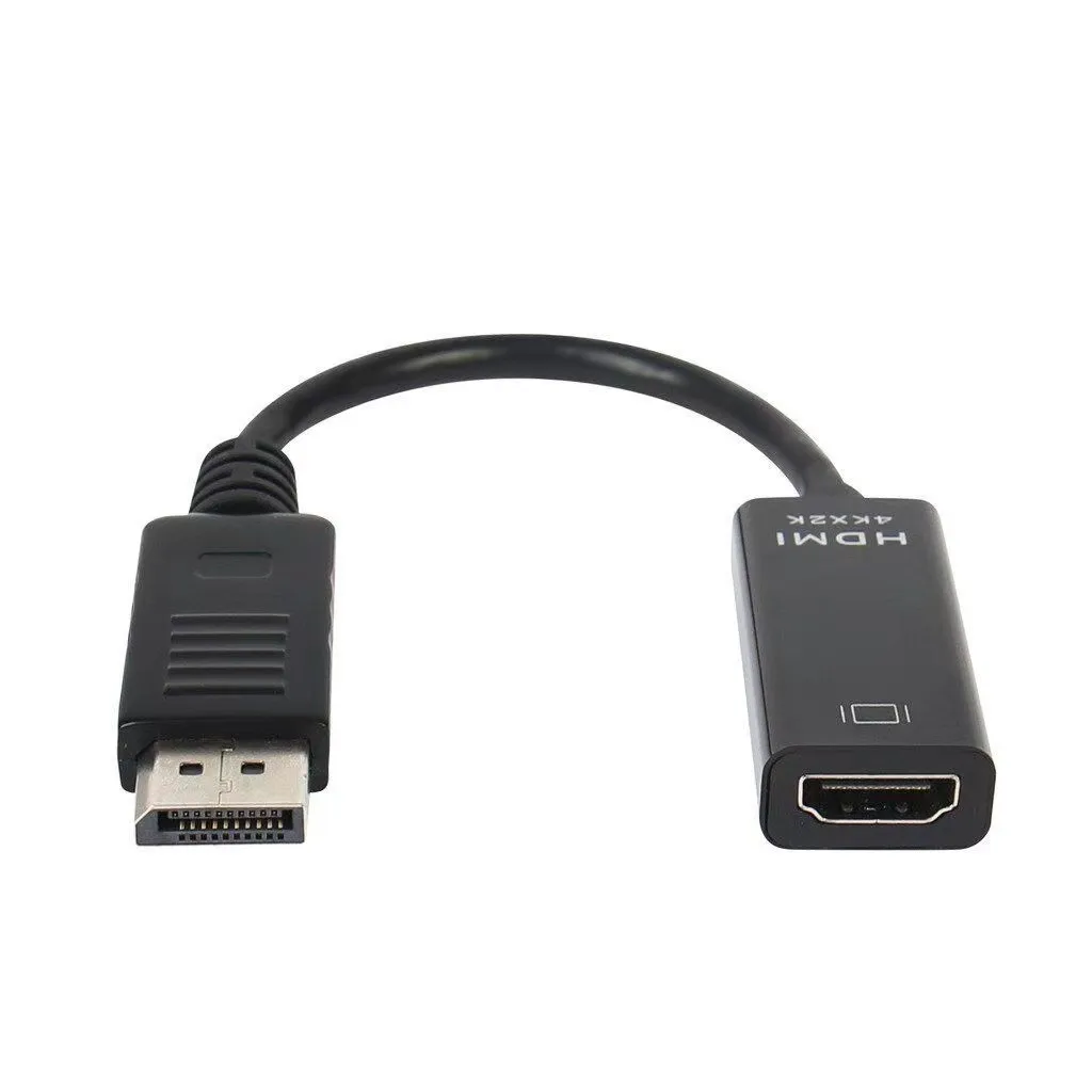OEM 4K*2K Black DP Displayport Male to HDTV  Female Cable Adapter Converter DP to HD 4K for PC Laptop computer accessories