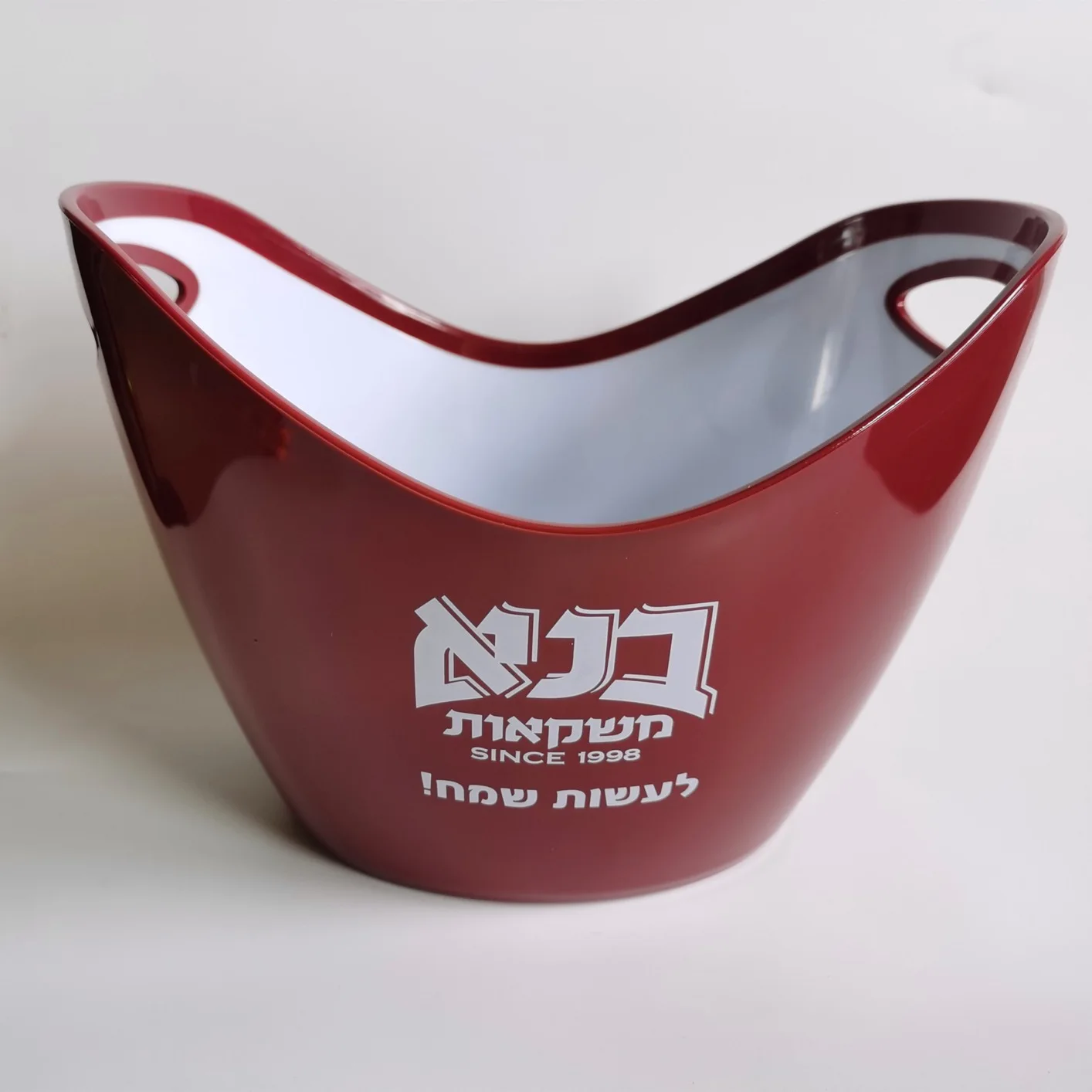 4L acrylic champagne or wine  bottle ice bucket kitchen fruits and vegetable storage container