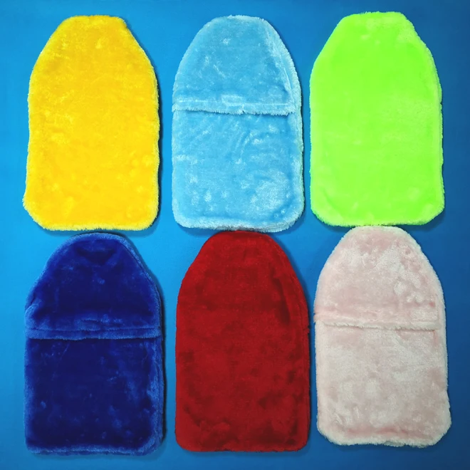 China good quality hot water bag plush cover