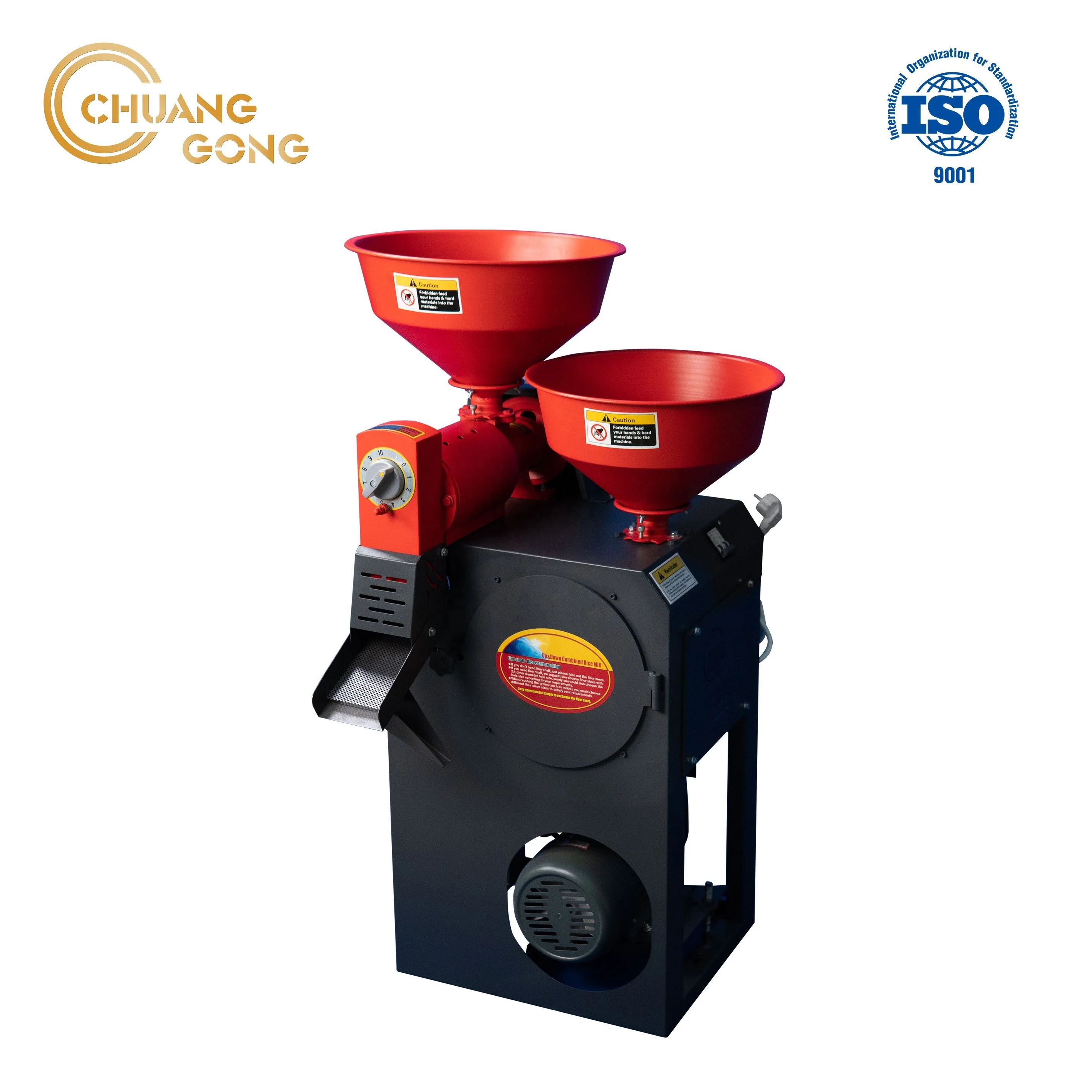 
Small up & down combined rice mill with flour mill machine 6N40-9FC20 