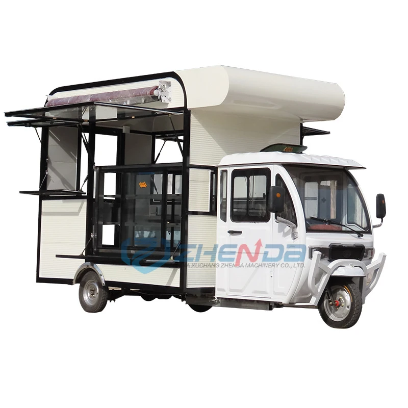 Best Selling American Fashion food dining Car Electric Mobile Food Truck Full Equipped For Sale