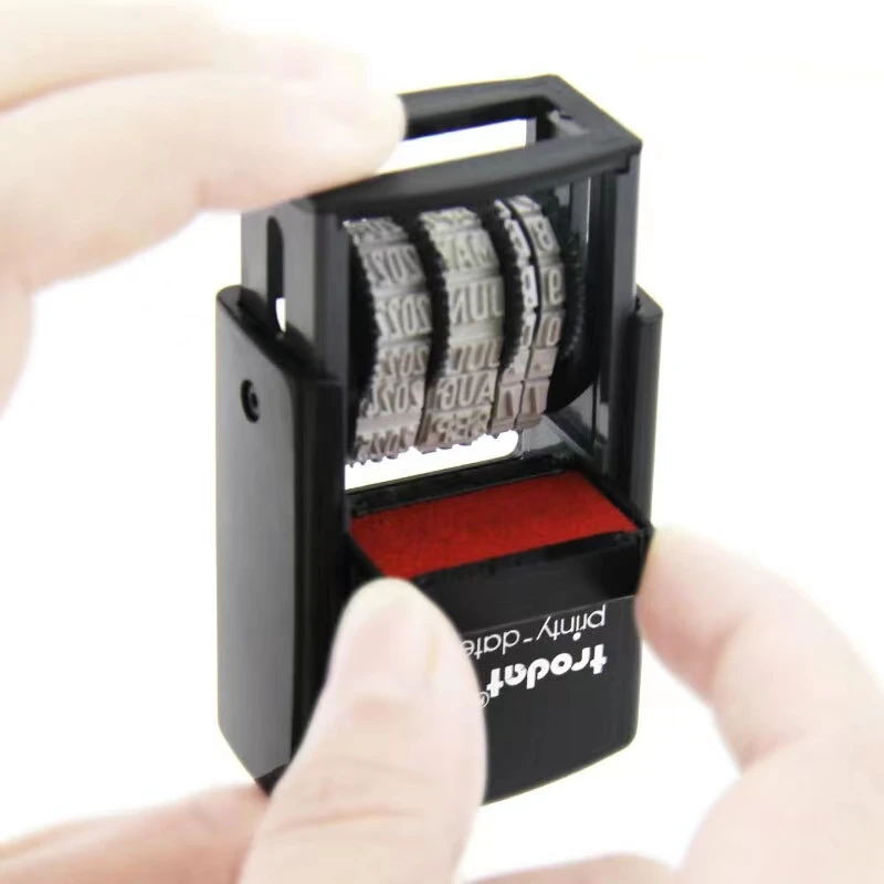 trodat good quality trodat self inking date stamp 4810 black dater stamp for office
