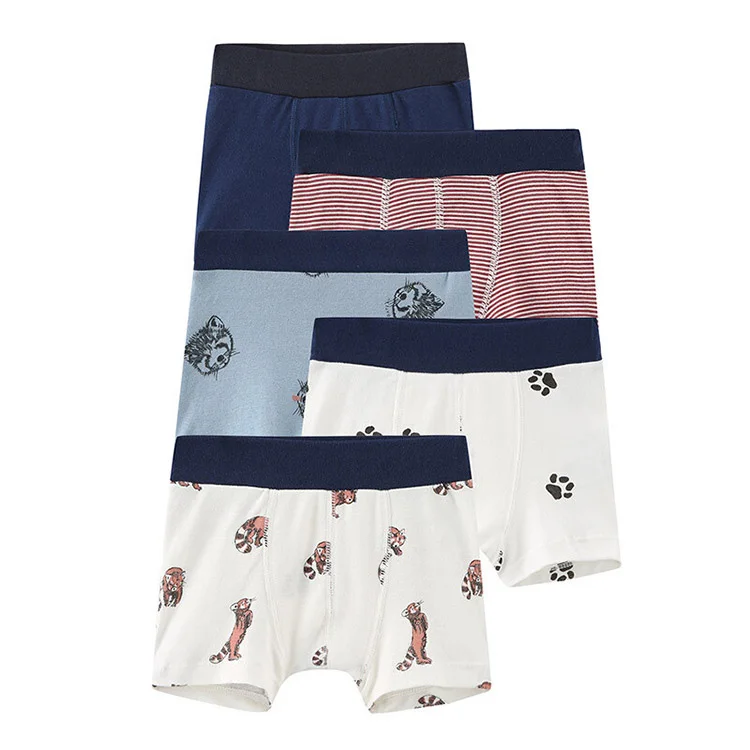 
Knitted Children Boxer Shorts Boys Briefs Kids Boxers Custom Underpants Breathable/Sweat Releasing Short Pants 