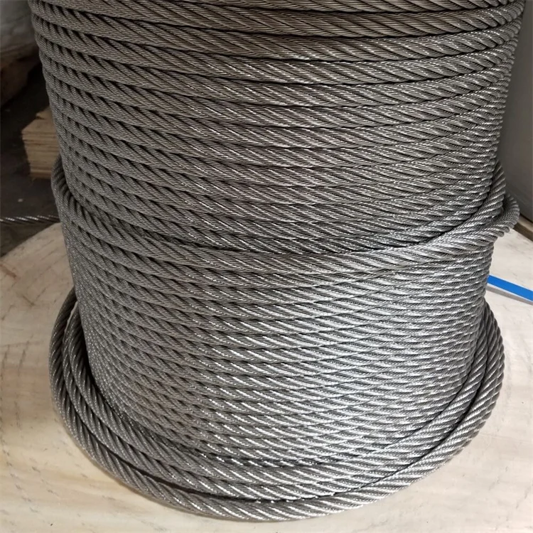 1/16 Wire Rope Stainless Steel 7x7 Strand Core 500 FT Length 304 Stainless Steel Wire Cable