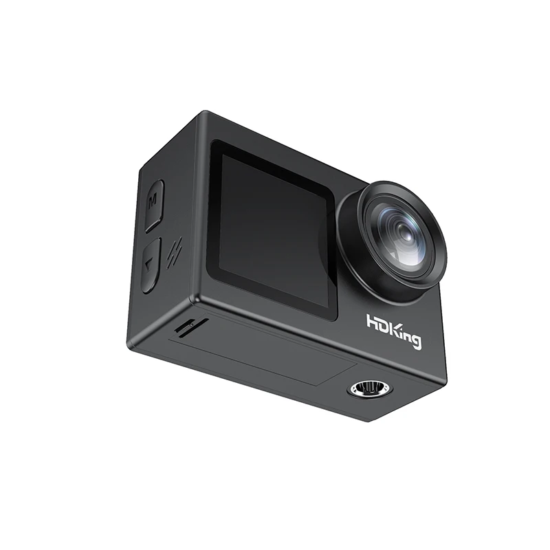 Original Price D68VA HDKing Dual Screen EIS DVR 4k Wifi Waterproof Sports Camera with Helmet Bracket Accessories