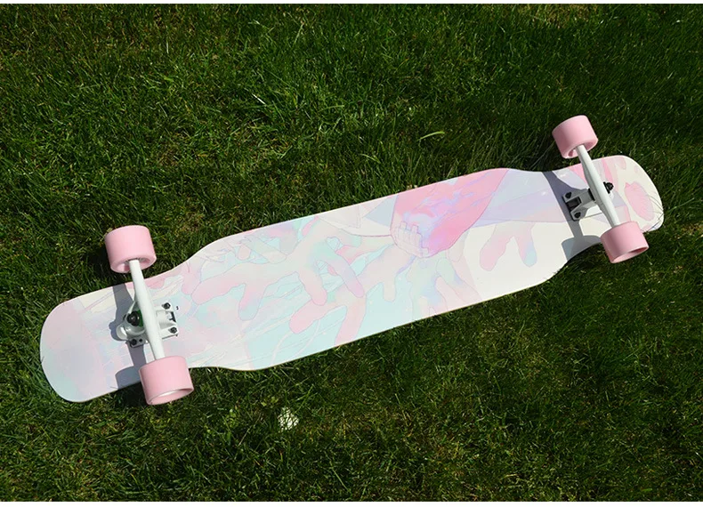 Manufacturer Wholesale Custom Finely Processed Deck Skateboard drop-down Longboard