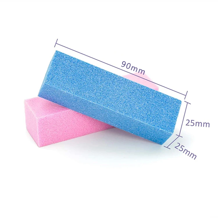 Wholesale Colorful Nail Buffer Block Bulk Tool Shine Squares Sponge Kit OEM Custom Logo Pink Manicure
