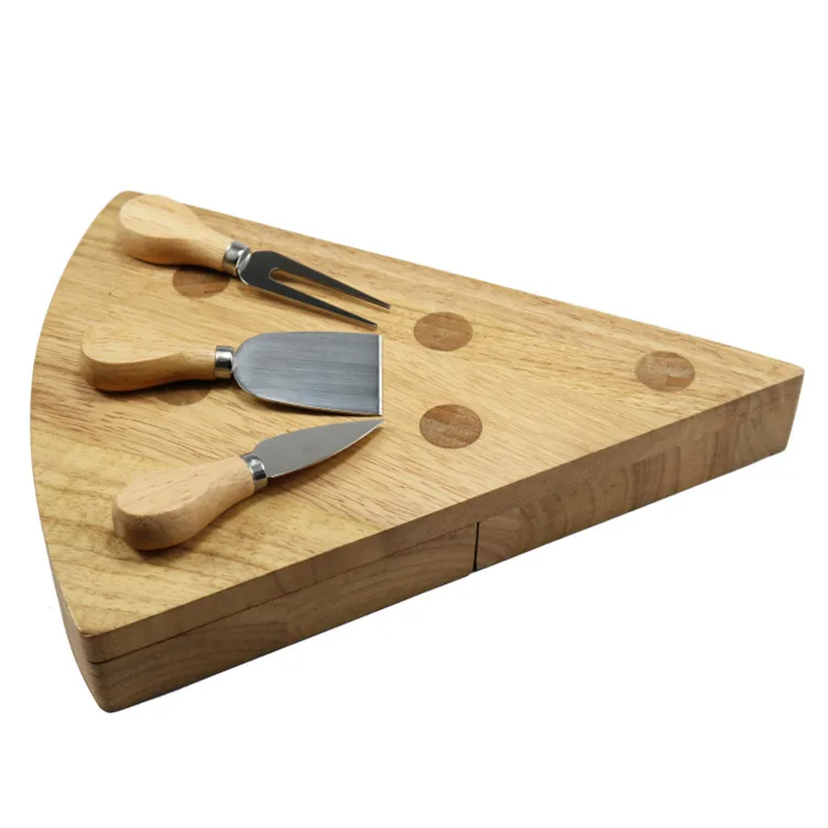 Cheese Triangle Cheese Board Cheese Drawer Bamboo Wooden Bread Cutting Board