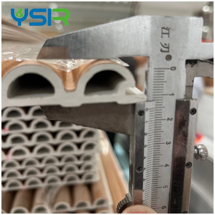 CHINA YANSEN WPC Indoor Wall Panel 160x15mm: Half-Round Design for Elegant Interior Walls