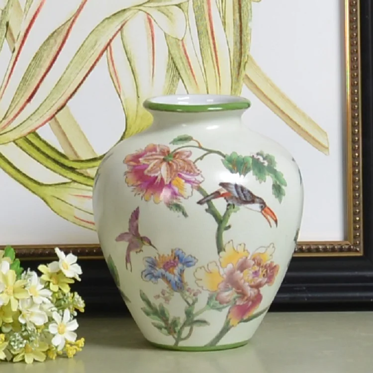 Table decorative ceramic wholesale vases for home decor