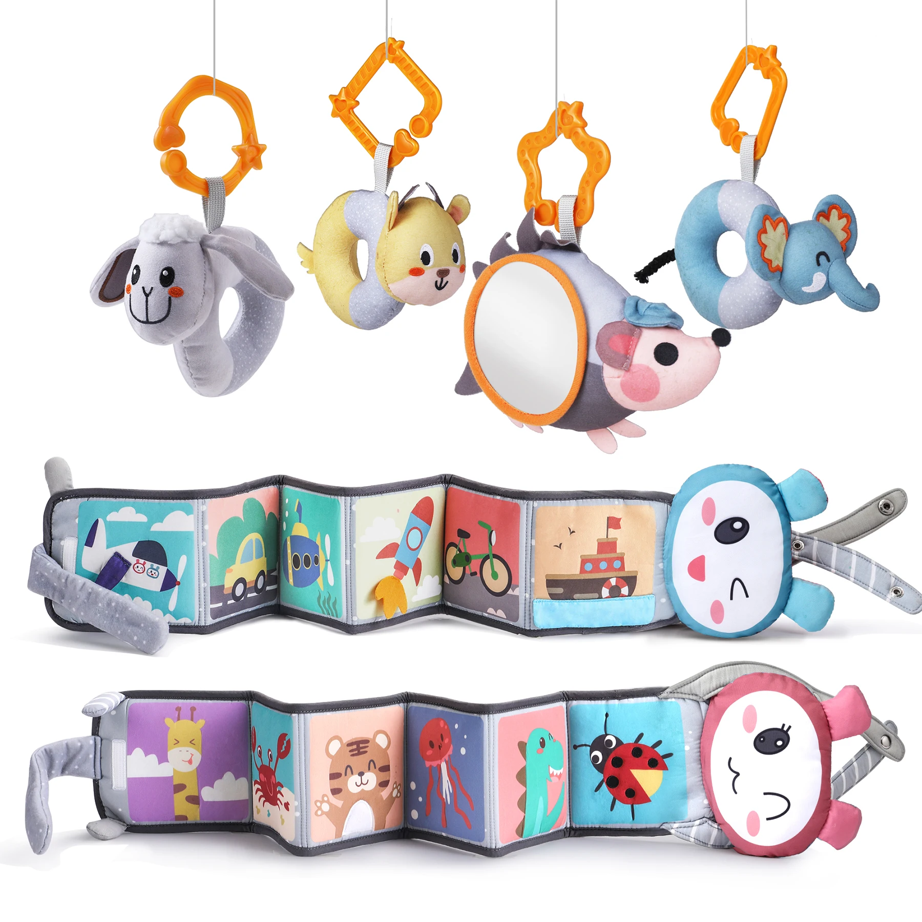 Детская кроватка-погремушка Tumama, из плюшевой ткани, мягкие игрушки для новорожденных