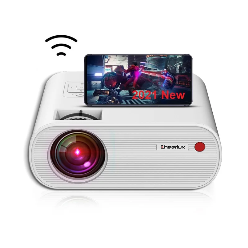 Wifi Miracast Projector LCD LED mini Home Theater Projectors 1280*720P 2600 lumens Screen Mirroring Proyector