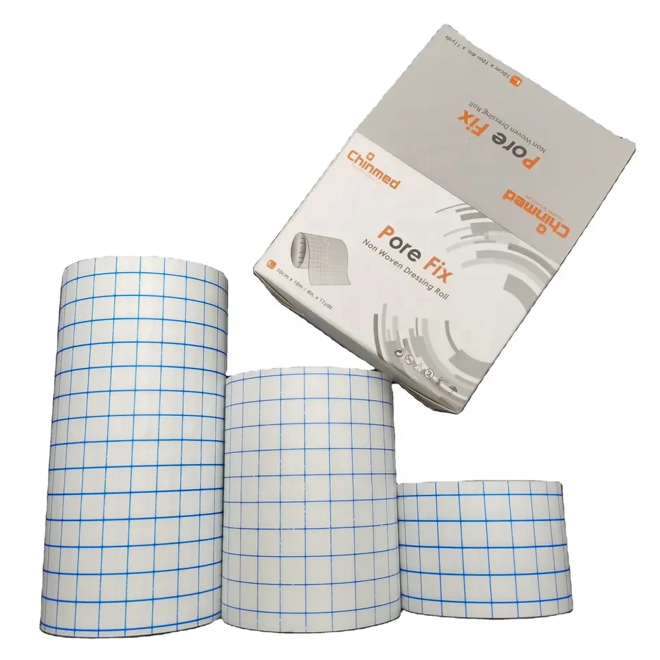 Surgical Products Non Woven Adhesive Medical Dressing Tape Roll With CE ISO Certificate