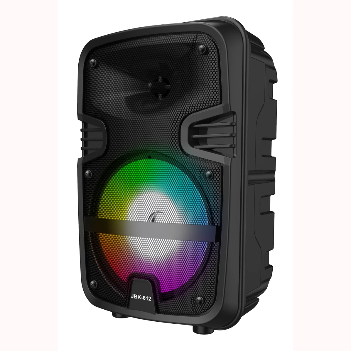 Karaoke Audio Box Outdoor Subwoofer Speakers Chargeable Microphone LED Light With Speaker Combo Woofer Party  Bluetooth Speaker