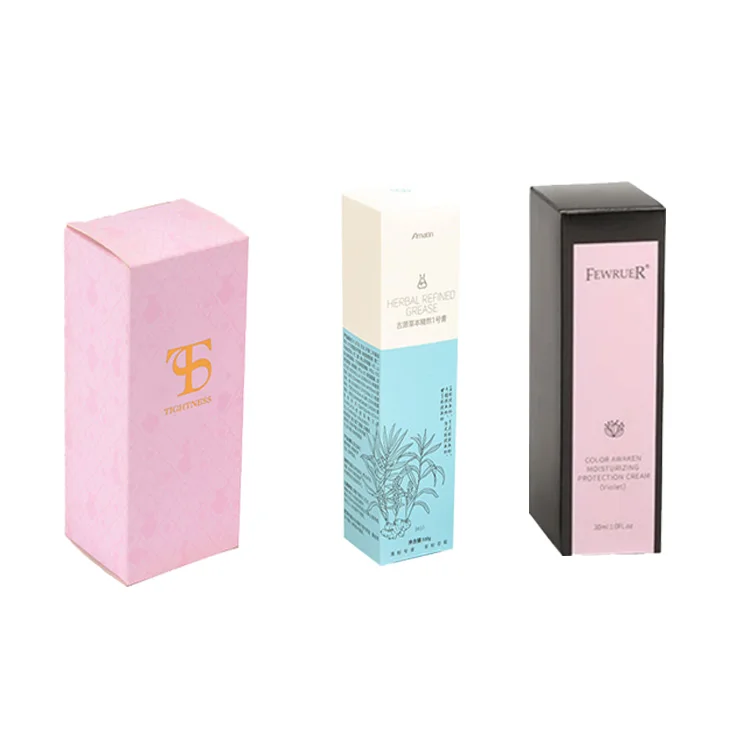 Custom Lipstick Package Boxes Matt coated Lipstick Paper Boxes For Make Up Products Small Packaging Box For Lipstick