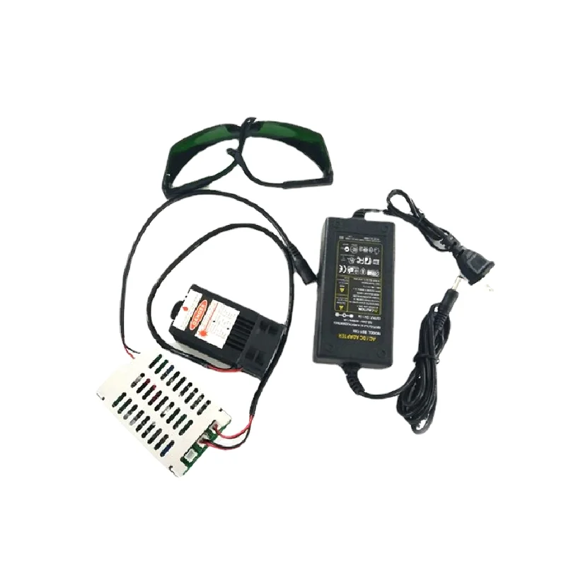 Hot selling 450nm 1000mW 10W Laser Head CNC Cutting Marking Blue Laser Cutting Module