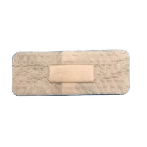 Silicone Foam Dressing, Bordered Silicone Adhesive Foam Bandage, High Absorbency Wound Care Products for Pressure Ulcer