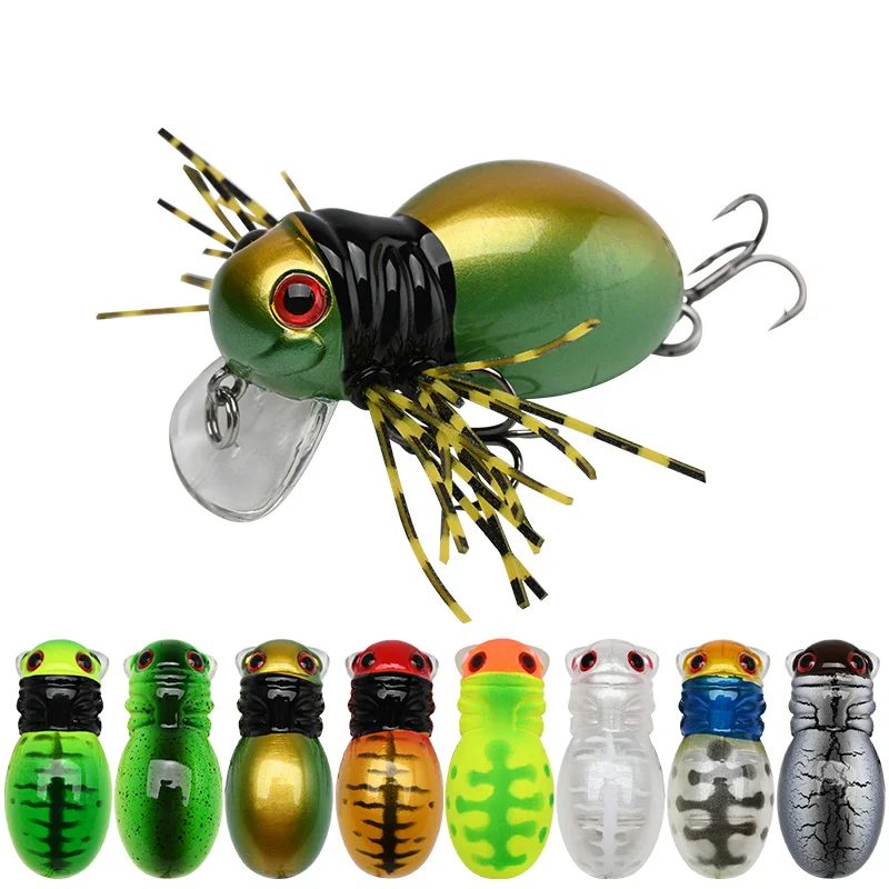 ALLBLUE FATSO SPIDER Freshwater Shore Casting Float Crankbait Lure