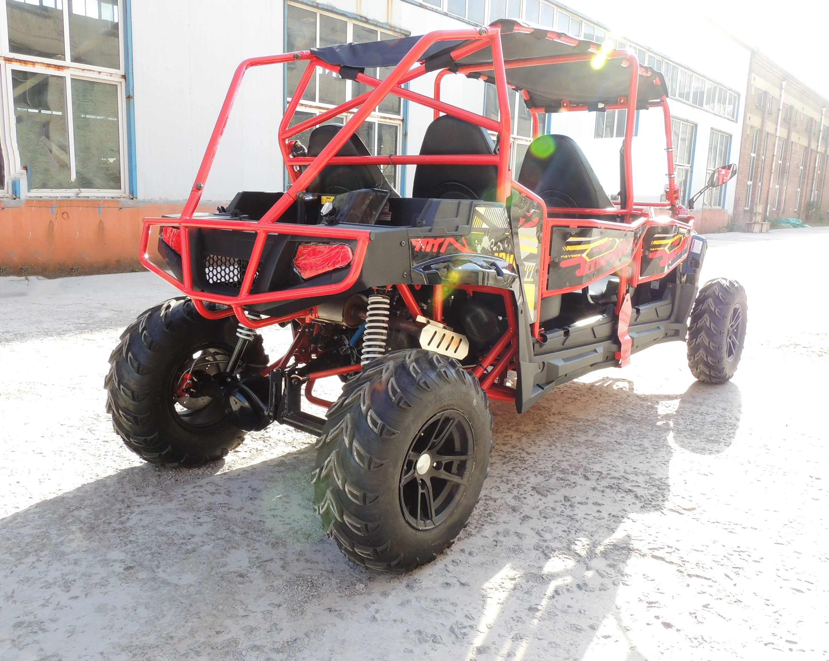 Fangpower adult quad bike buggy utility side by side utv  4 seater