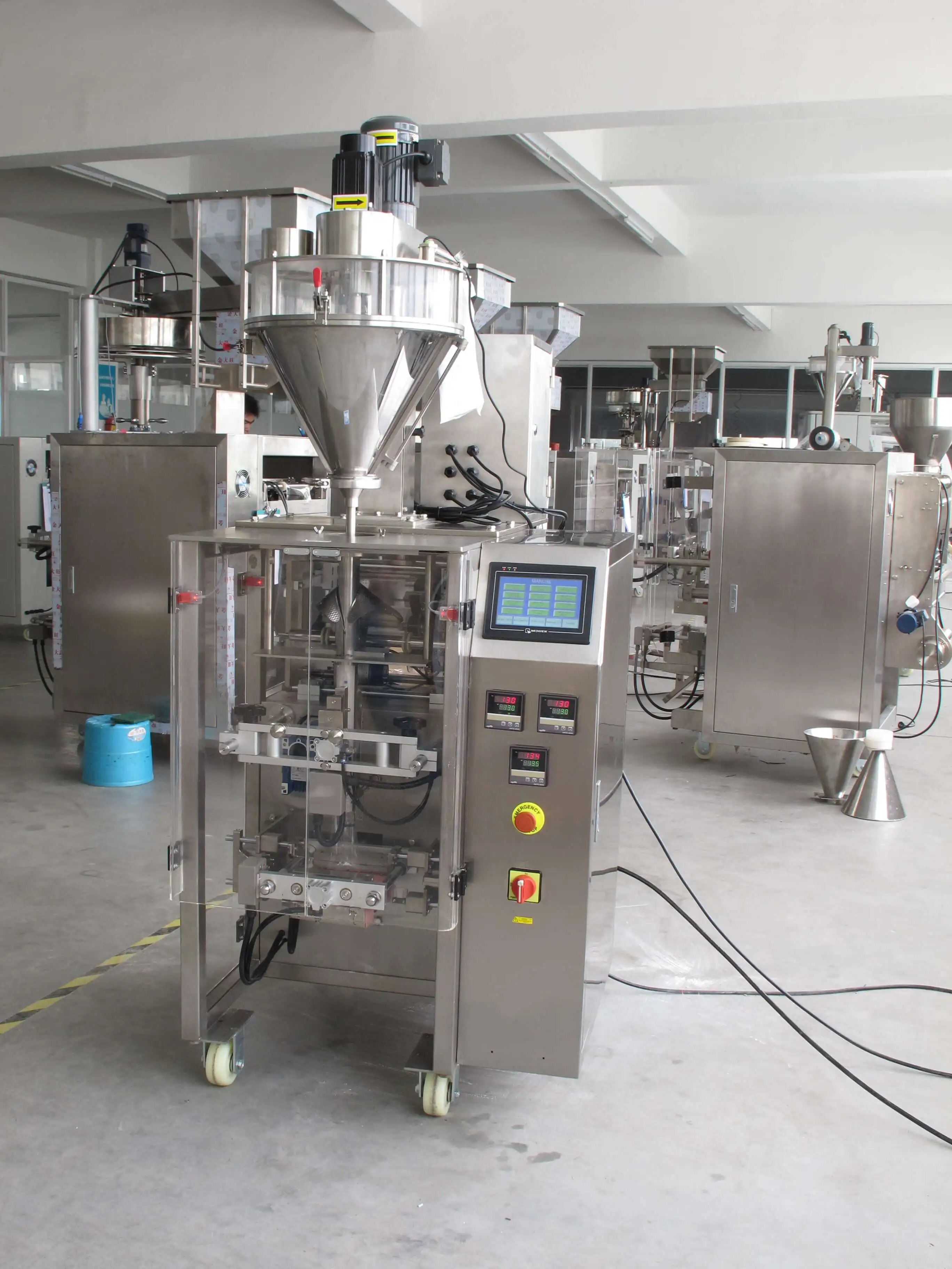 Spices powder filling packing machine auger filler 1kg flour/powder packing machine for flour