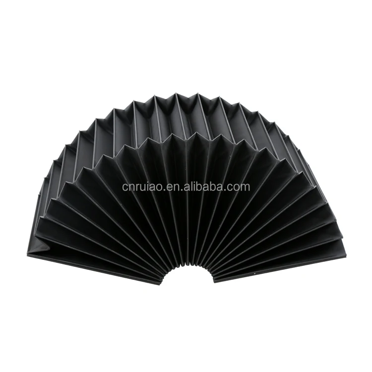 Hot Pick RUIAO Accordion Plastic Cover Flexible CNC Bellows Cover Guard Shield