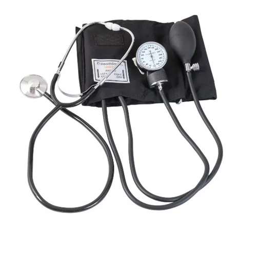 aneroid Sphygmomanometer and dual head stethoscope for blood pressure testcustom stethoscope