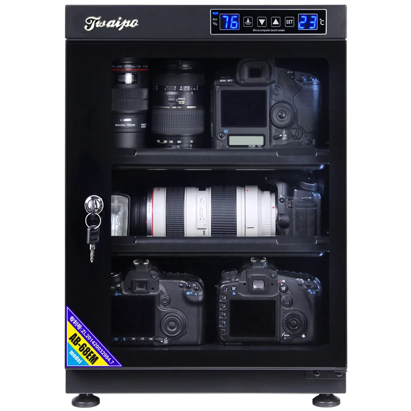 
65L electric dehumidifier for camera stamp electronic dry age cabinet 