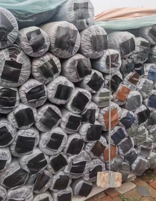 B Grade PU artificial leather stocklot for shoes