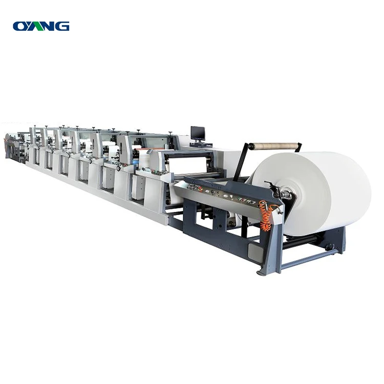 
Low Price Automatic Non Woven Fabric Screen Printer Flexographic Printing Machine 