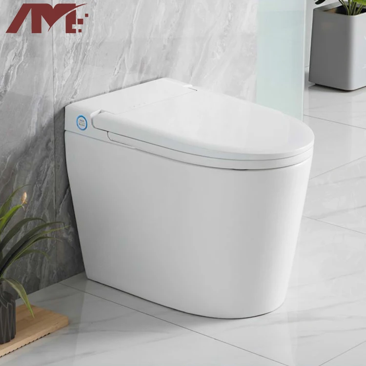Автоматический керамический туалет дешевый Умный Унитаз для ванной комнаты