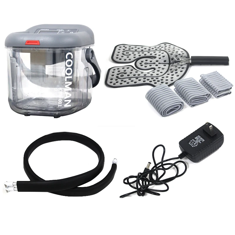 Cold Therapy Machine - Large Ice Cryo Cuff - Flexible Cryotherapy Freeze Kit System Fits Knee, Shoulder, Ankle, Cervical, Back,