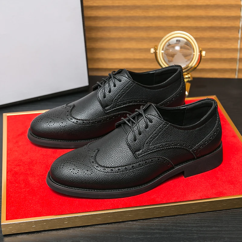 2025 Trending Products Zapato De Cuero Hombre Fashion Mocassin Shoes For Men Formal Business Hommes Chaussures De Ville Hommes