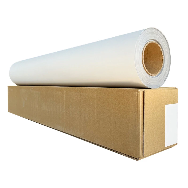 Recyclable Outdoor Advertising 240g Eco-Solvent Grey Back PVC Film F for Poster Materials