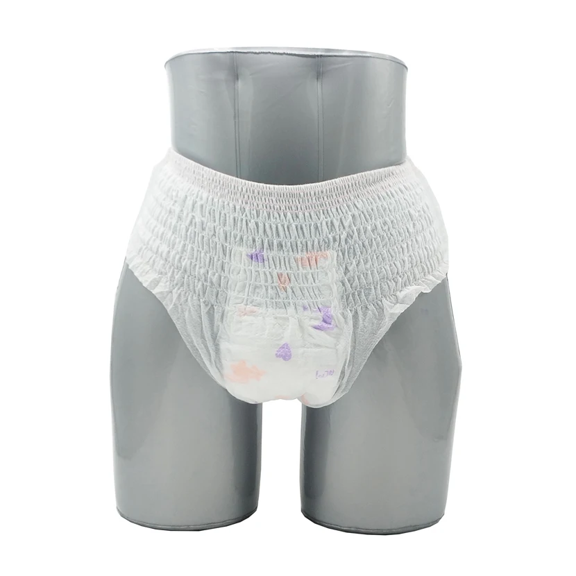 Hot Sale Adult Disposable Hygienic Menstrual Pants Period Panties For Lady Menstrual Sanitary Ladies Diapers