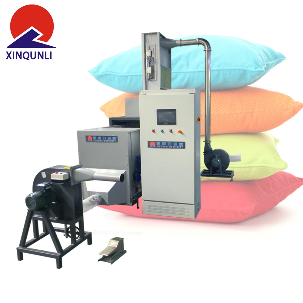 Fiber Opening Cotton Pillow making Filling Machine /Commercial Cushion Stuffing Production Line