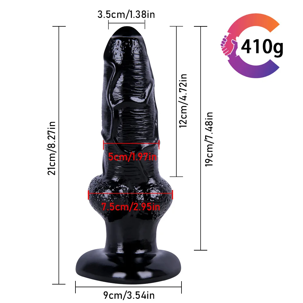 Hot Animal penis female masturbation G-spot dog wolf dildo Sex toys for women