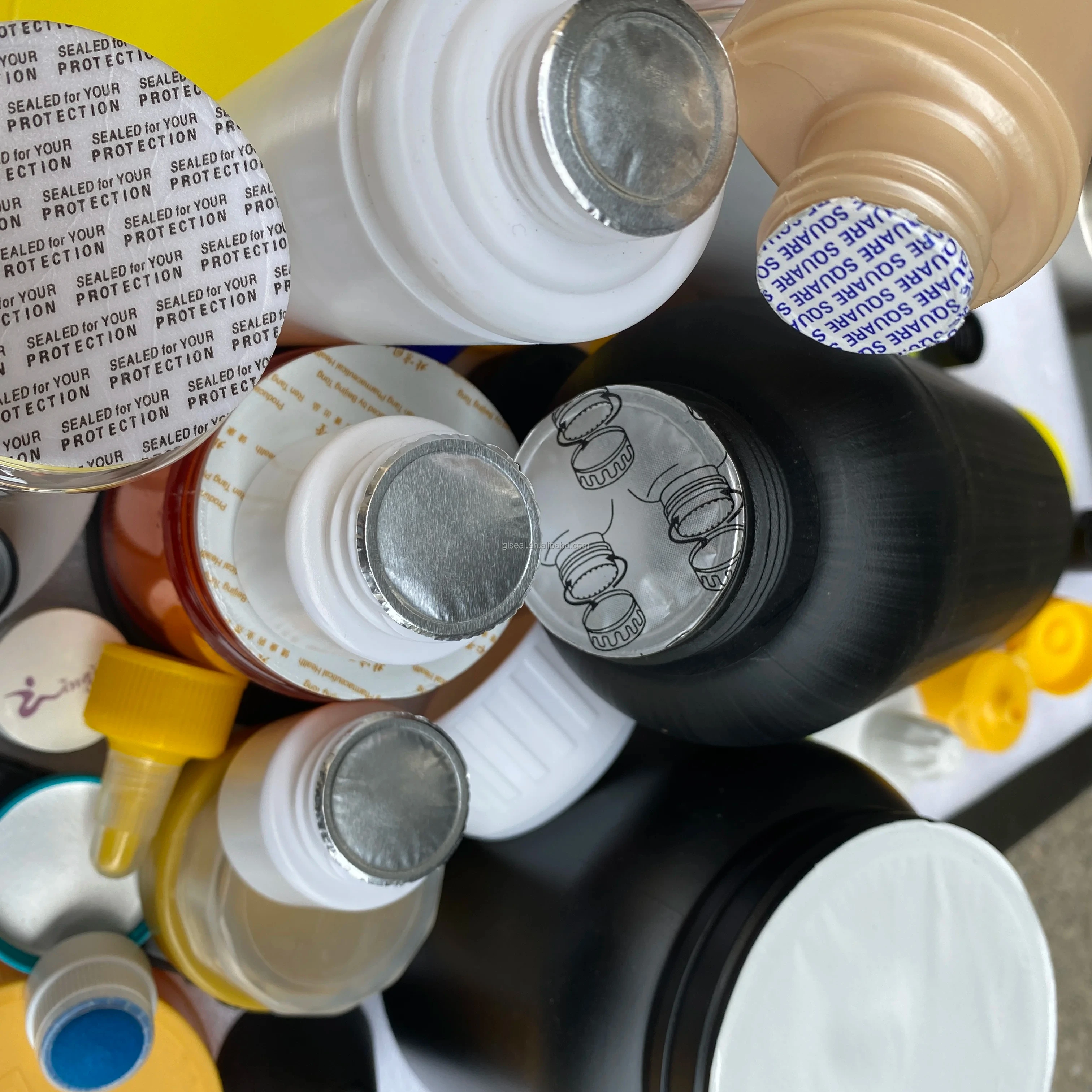 aluminum foil seals induction cap seal liner