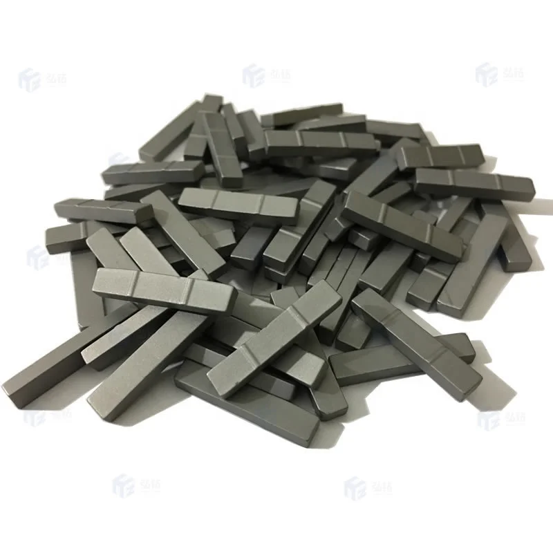 YG11C Carbide Rectangular Ribbed Insert 13x5x3 for Tungsten Carbide Tipping Mat