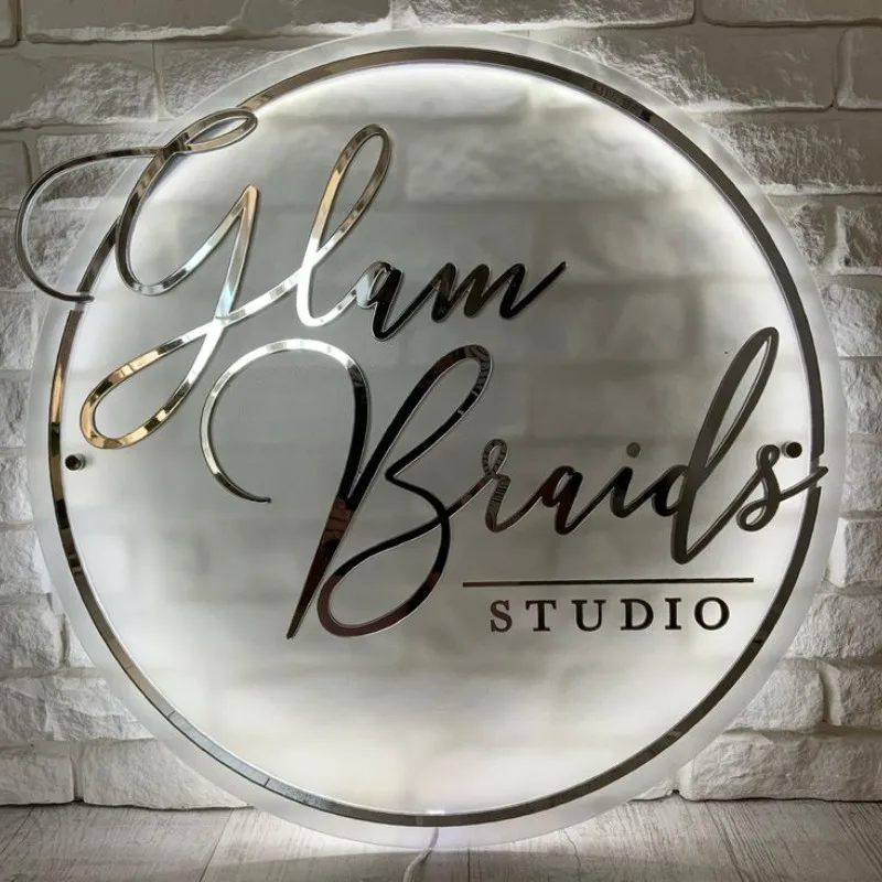 Led Sign Board Logo Signboard Wall Custom 3D Letters Signs Business High Quality Acrylic Electronic Sign