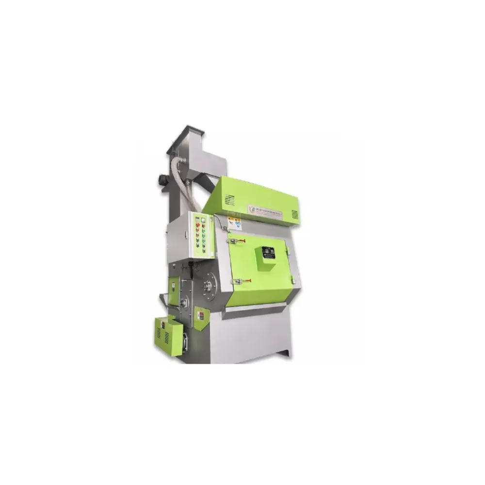 hydro blaster water automatic loading tumble belt carbon shot peening machine