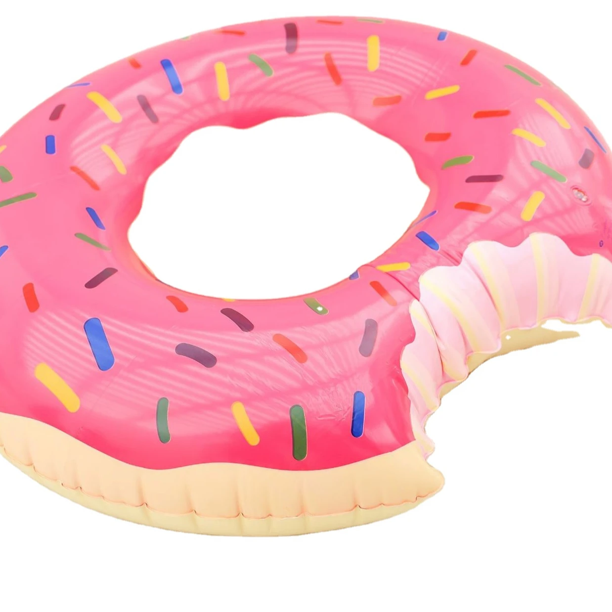 B01 Customized Size and Logo Pool Kids PVC Promo Custom Western  Inflatable Donut Swimming Rings